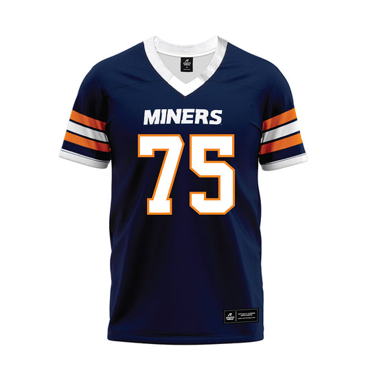 UTEP - NCAA Football : Omoruyi Aliu-Otokiti - Premium Football Jersey-0