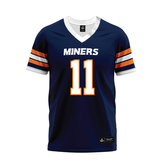 UTEP - NCAA Football : Derek Burns - Premium Football Jersey-0