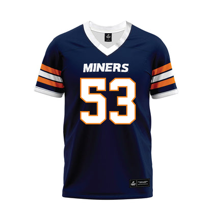 UTEP - NCAA Football : Chase Elrod - Premium Football Jersey-0