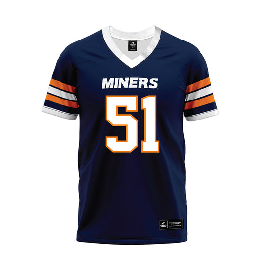UTEP - NCAA Football : Eric Sandoval Araujo - Premium Football Jersey-0