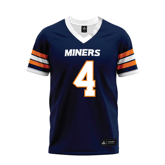 UTEP - NCAA Football : Garrett Hawkins - Premium Football Jersey-0
