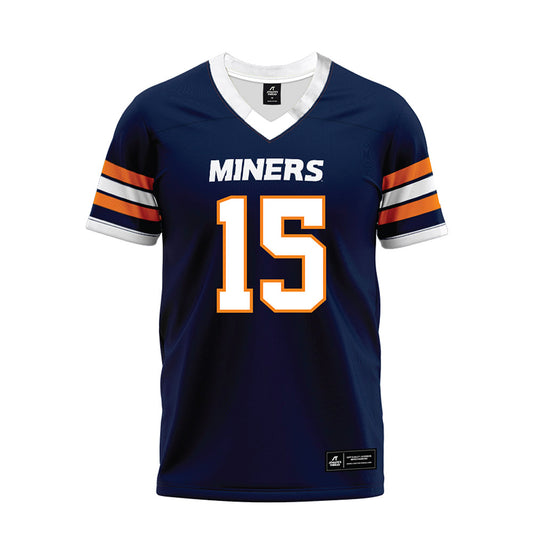 UTEP - NCAA Football : Donavan Howard - Premium Football Jersey-0