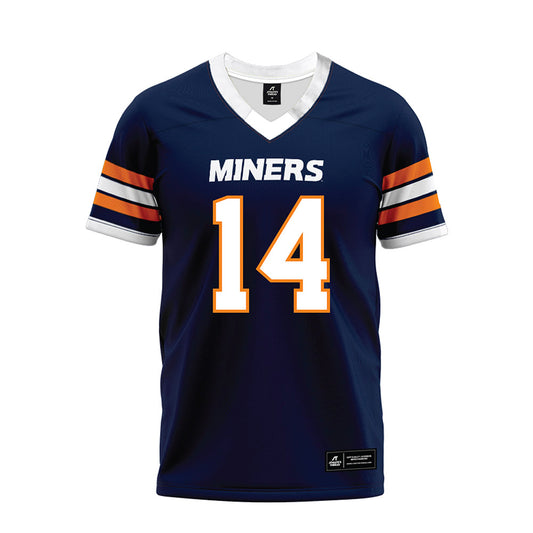 UTEP - NCAA Football : Chace Biddle - Premium Football Jersey-0