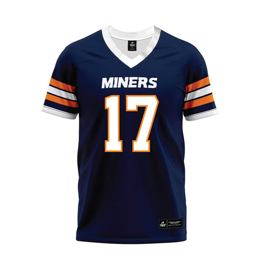 UTEP - NCAA Football : Cash Cheeks - Premium Football Jersey-0