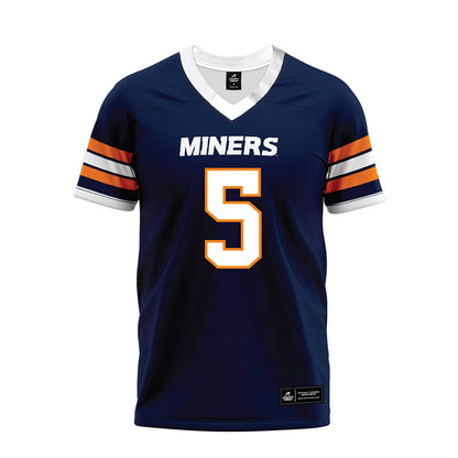 UTEP - NCAA Football : TJ Tillman - Premium Football Jersey-0