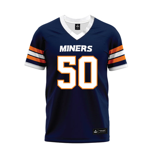 UTEP - NCAA Football : Leander Parrish III - Premium Football Jersey-0
