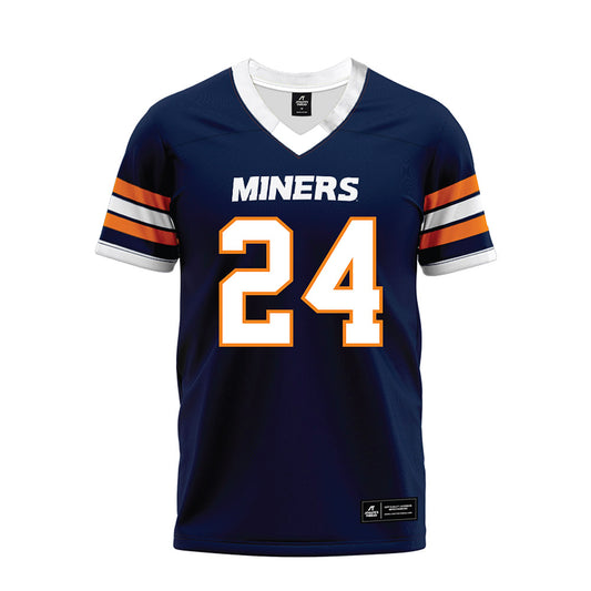 UTEP - NCAA Football : CJ Simon - Premium Football Jersey-0