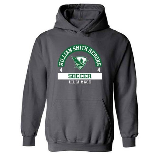 HWS - NCAA Women's Soccer : Lilia Mack - Classic Fashion Shersey Hooded Sweatshirt-0