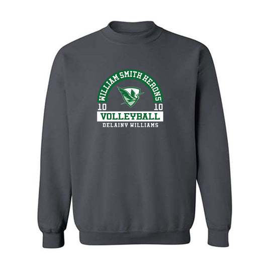 HWS - NCAA Women's Volleyball : Delainy Williams - Classic Fashion Shersey Crewneck Sweatshirt-0