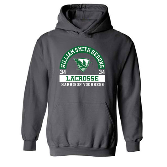 HWS - NCAA Women's Lacrosse : Harrison Voorhees - Classic Fashion Shersey Hooded Sweatshirt-0