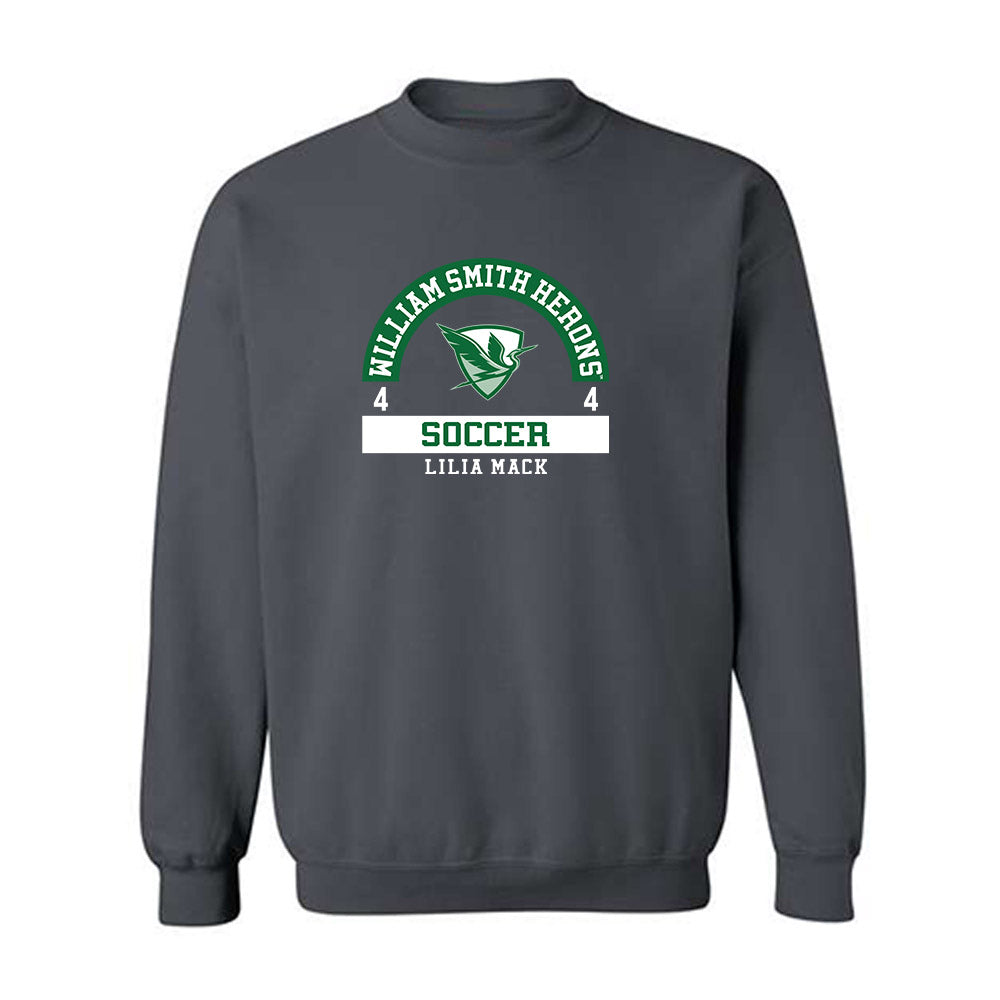HWS - NCAA Women's Soccer : Lilia Mack - Classic Fashion Shersey Crewneck Sweatshirt-0