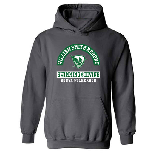 HWS - NCAA Women's Swimming & Diving : Sonya Wilkerson - Classic Fashion Shersey Hooded Sweatshirt-0