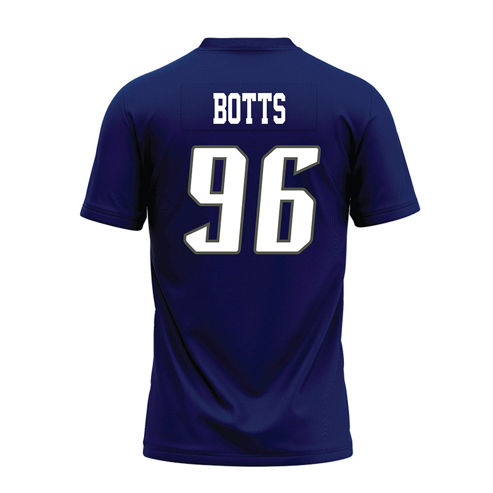 Rice - NCAA Football : Dillan Botts - Navy Blue Premium Football Jersey-1
