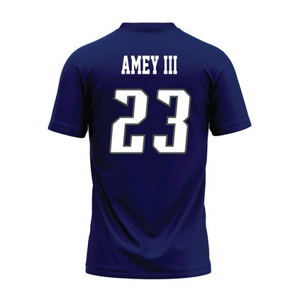 Rice - NCAA Football : Michael Amey III - Navy Blue Premium Football Jersey-1