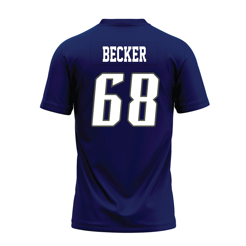 Rice - NCAA Football : Scott Becker - Navy Blue Premium Football Jersey-1