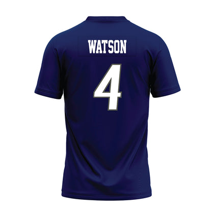 Rice - NCAA Football : Tariq Watson - Navy Blue Premium Football Jersey-1