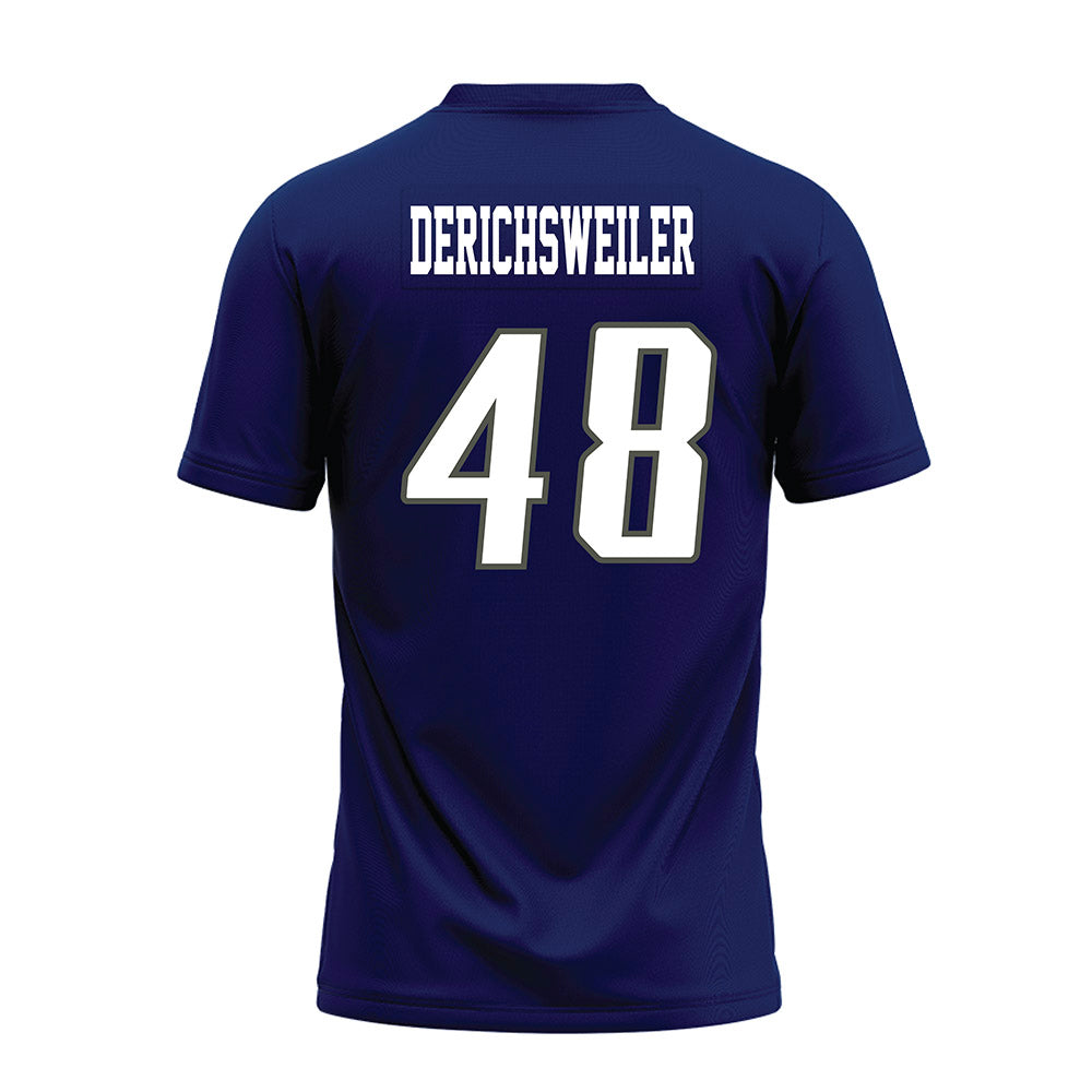 Rice - NCAA Football : Phoenix Derichsweiler - Navy Blue Premium Football Jersey-1