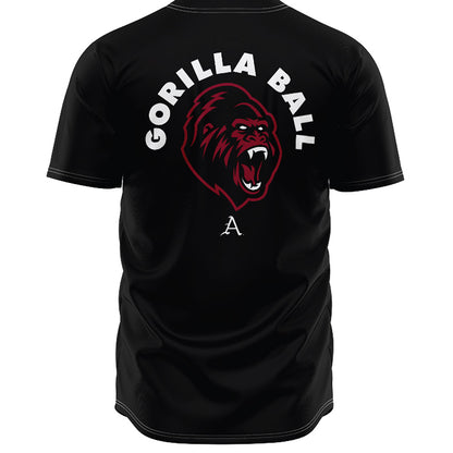 Arkansas - NCAA Baseball : Parker Coil - Black Jersey-1