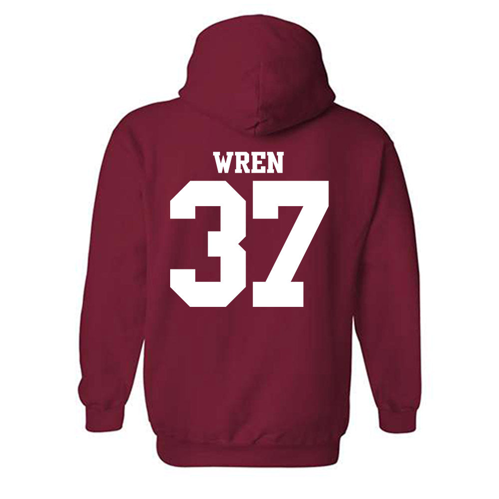 Arkansas - NCAA Baseball : Grant Wren - Classic Shersey Hooded Sweatshirt-1