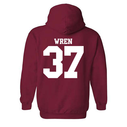 Arkansas - NCAA Baseball : Grant Wren - Classic Shersey Hooded Sweatshirt-1