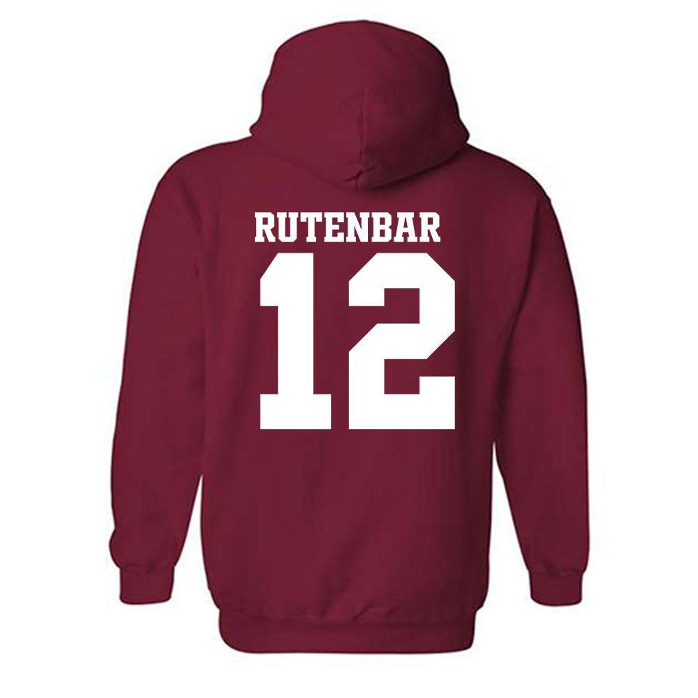 Arkansas - NCAA Baseball : Carter Rutenbar - Classic Shersey Hooded Sweatshirt-1