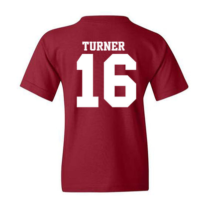 Arkansas - NCAA Baseball : Christian Turner - Classic Shersey Youth T-Shirt-1
