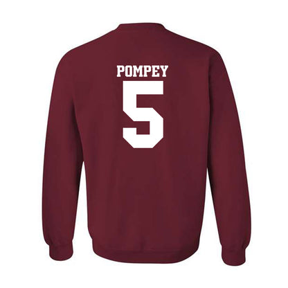Arkansas - NCAA Baseball : TJ Pompey - Classic Shersey Crewneck Sweatshirt-1