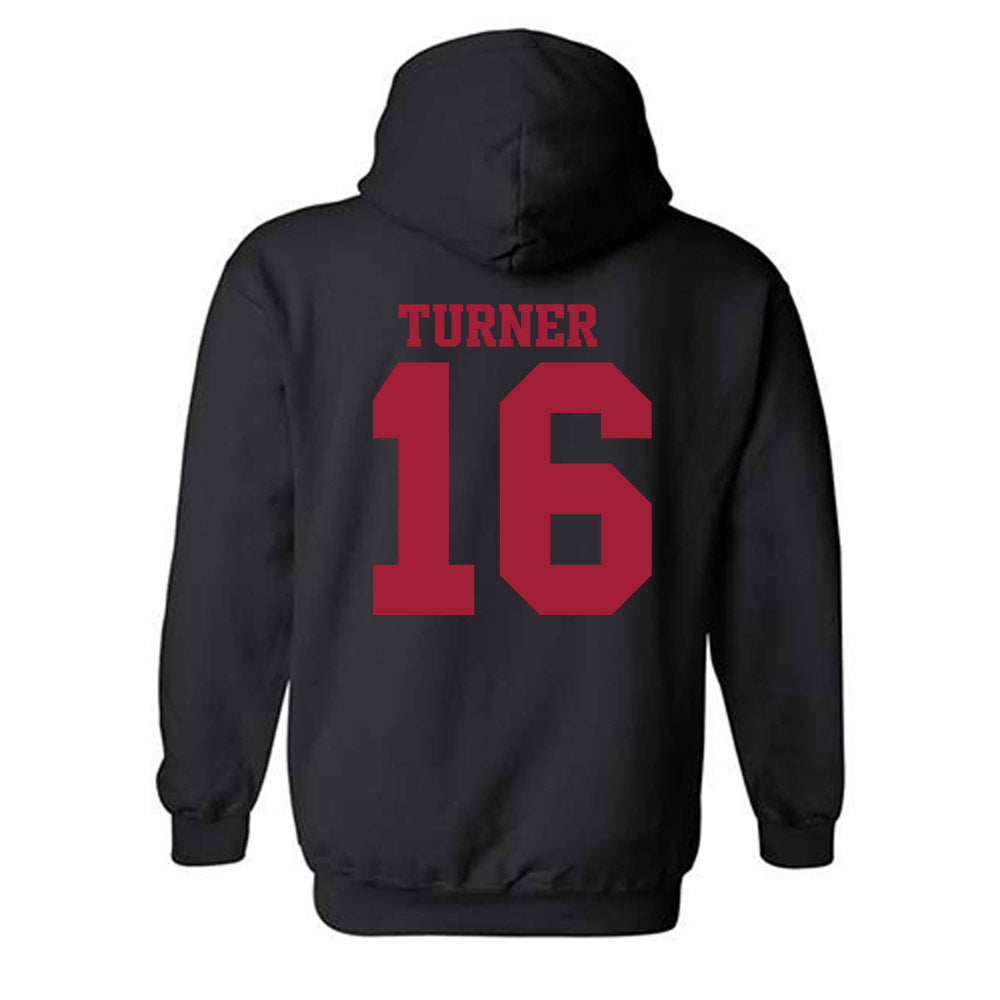 Arkansas - NCAA Baseball : Christian Turner - Classic Shersey Hooded Sweatshirt-1