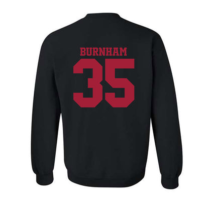 Arkansas - NCAA Baseball : Ty Burnham - Classic Shersey Crewneck Sweatshirt-1