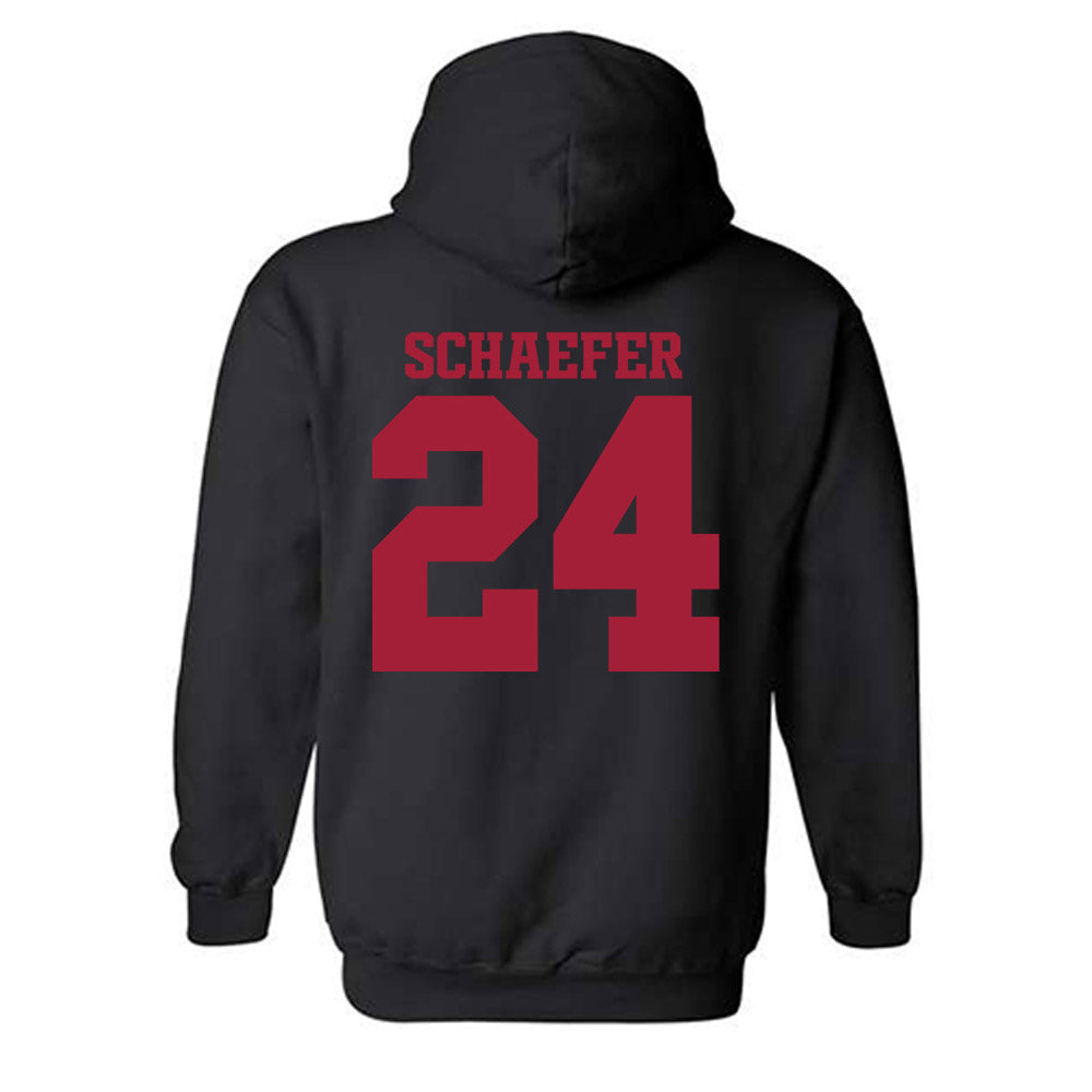 Arkansas - NCAA Baseball : Landon Schaefer - Classic Shersey Hooded Sweatshirt-1