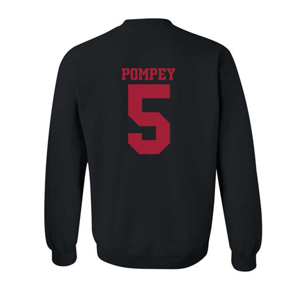 Arkansas - NCAA Baseball : TJ Pompey - Classic Shersey Crewneck Sweatshirt-1