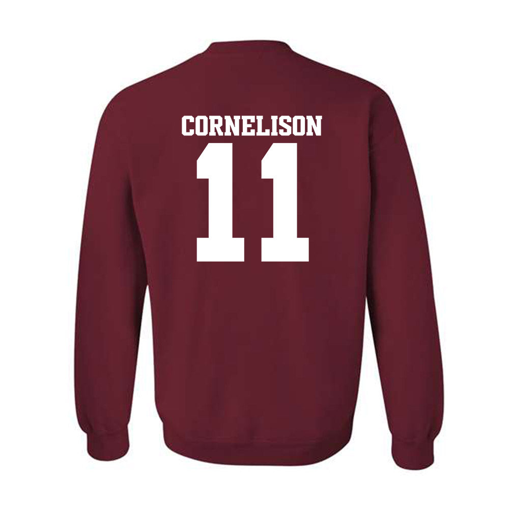 Arkansas - NCAA Baseball : Luke Cornelison - Classic Shersey Crewneck Sweatshirt-1
