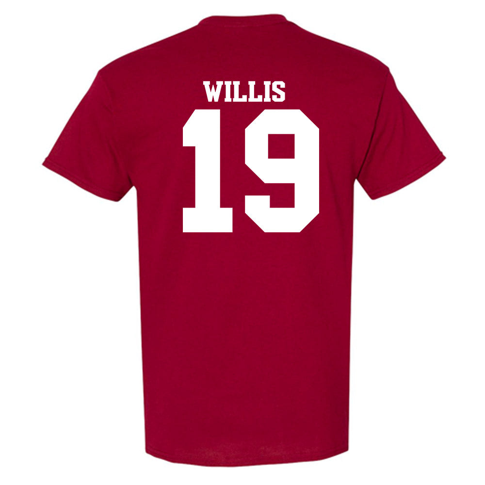 Arkansas - NCAA Baseball : Carson Willis - Classic Shersey T-Shirt-1