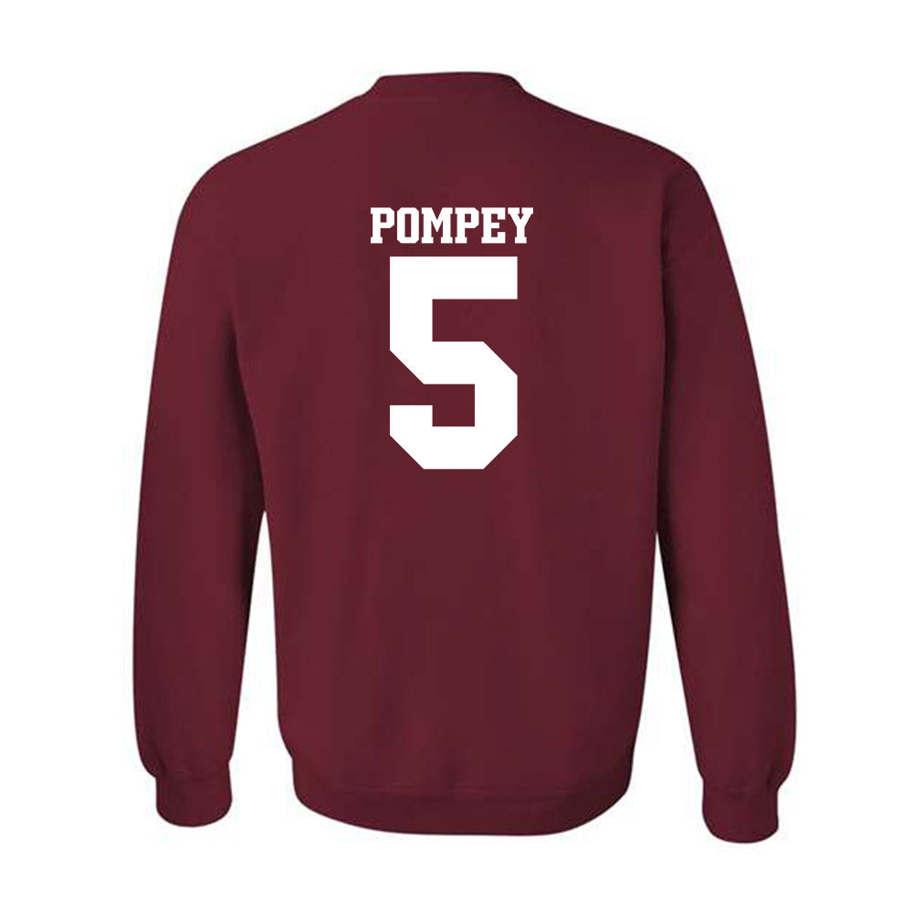 Arkansas - NCAA Baseball : TJ Pompey - Classic Shersey Crewneck Sweatshirt-1