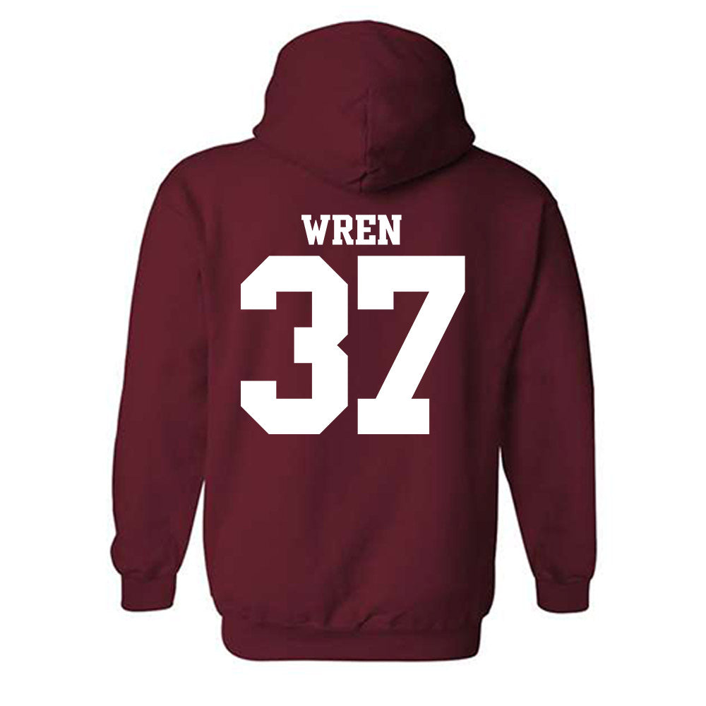 Arkansas - NCAA Baseball : Grant Wren - Classic Shersey Hooded Sweatshirt-1