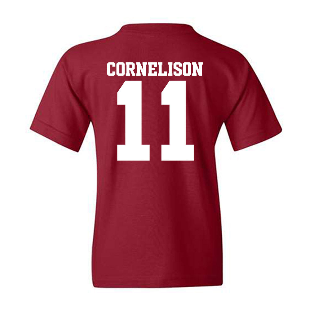 Arkansas - NCAA Baseball : Luke Cornelison - Classic Shersey Youth T-Shirt-1