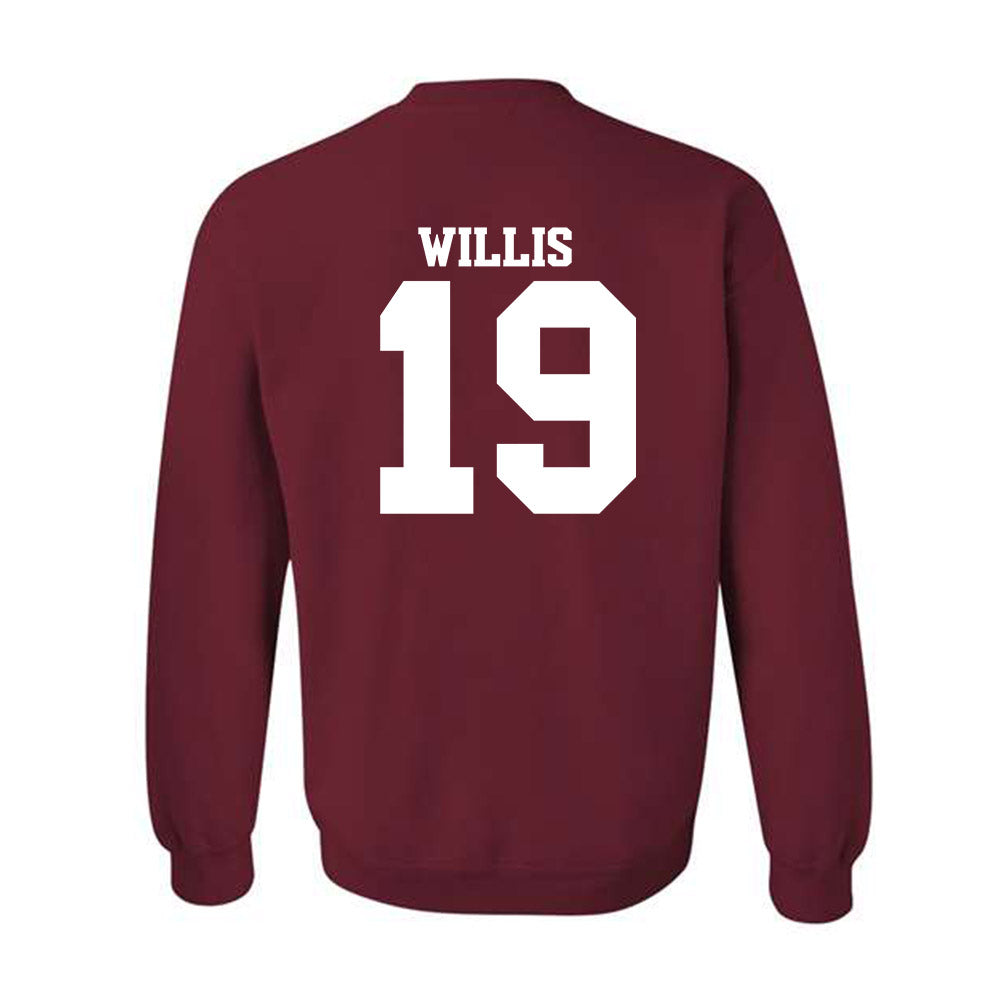 Arkansas - NCAA Baseball : Carson Willis - Classic Shersey Crewneck Sweatshirt-1