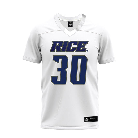 Rice - NCAA Football : Carson Morgan - Premium Football Jersey-0
