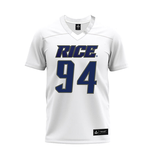 Rice - NCAA Football : Braden Bays - Premium Football Jersey-0