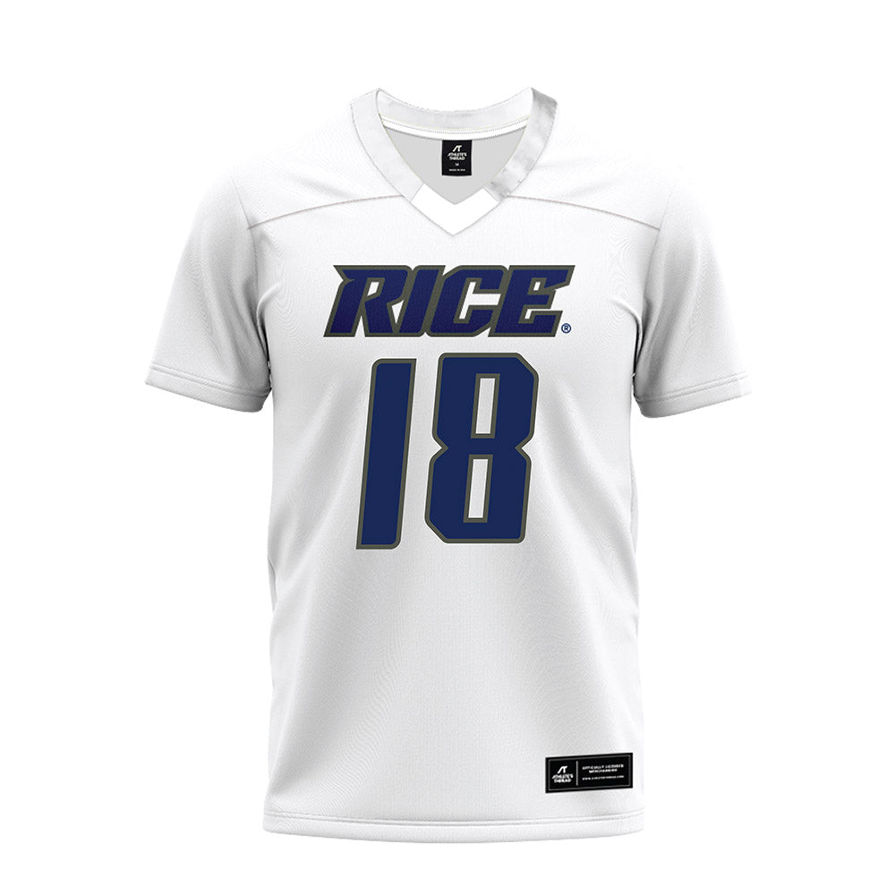Rice - NCAA Football : Ahran Ogbor - Premium Football Jersey-0