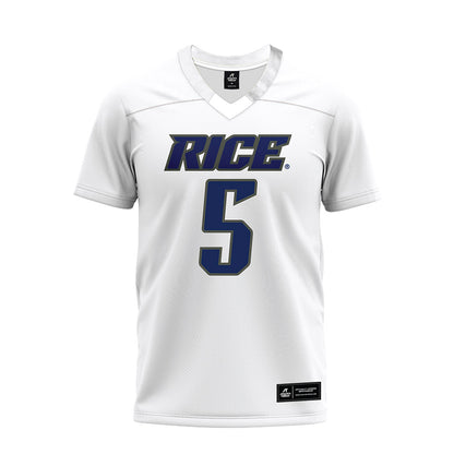 Rice - NCAA Football : Davis Lane - Premium Football Jersey-0