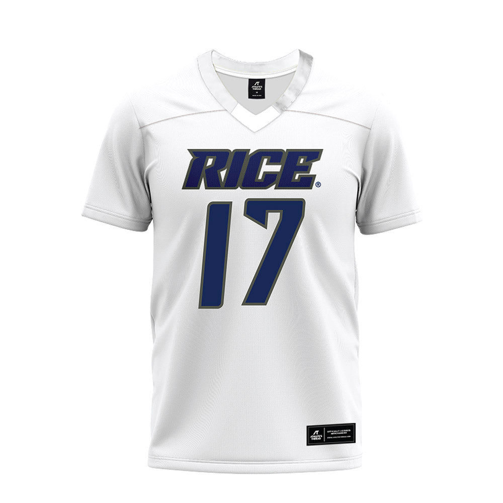 Rice - NCAA Football : Jake Renda - Premium Football Jersey-0