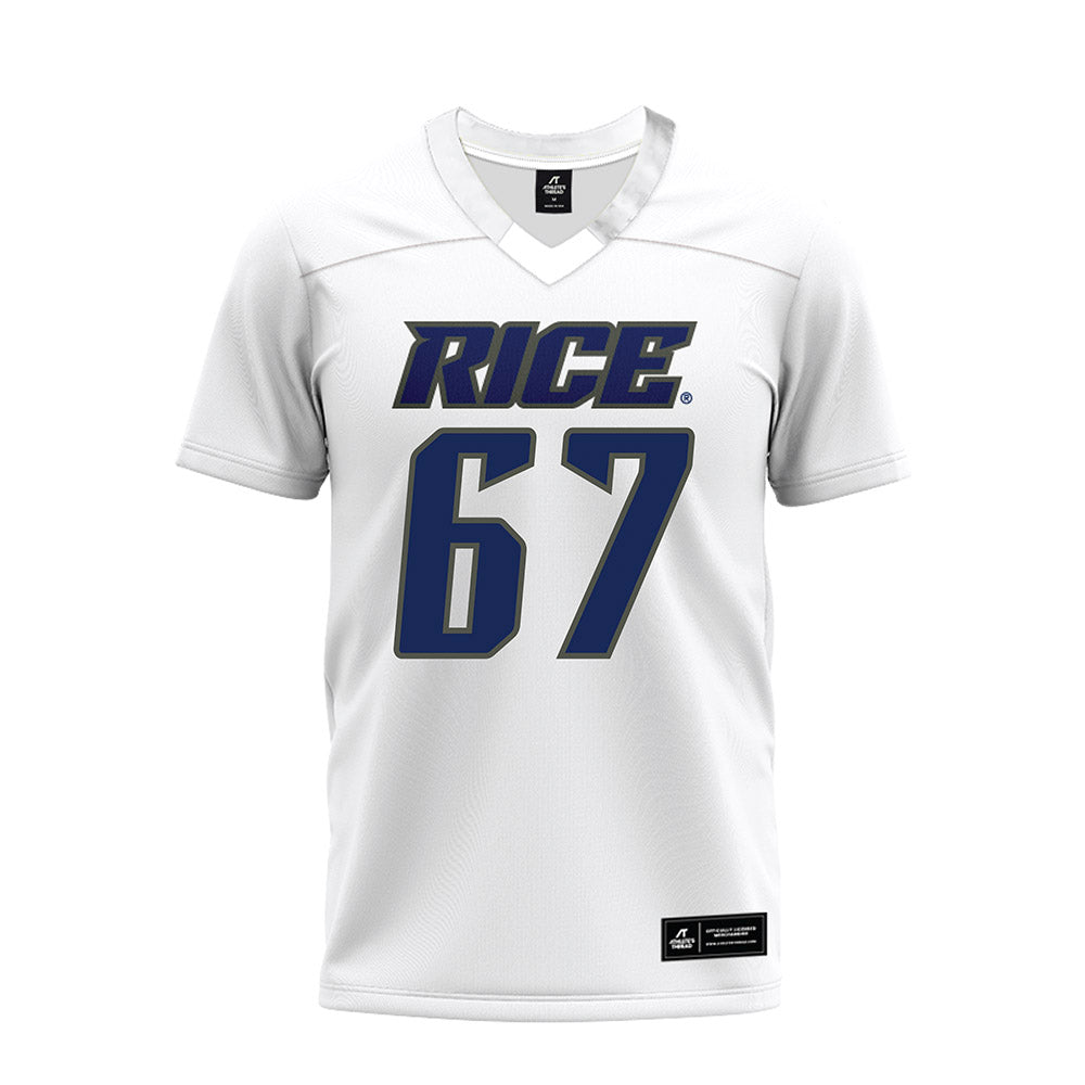 Rice - NCAA Football : Luke Needham - Premium Football Jersey-0