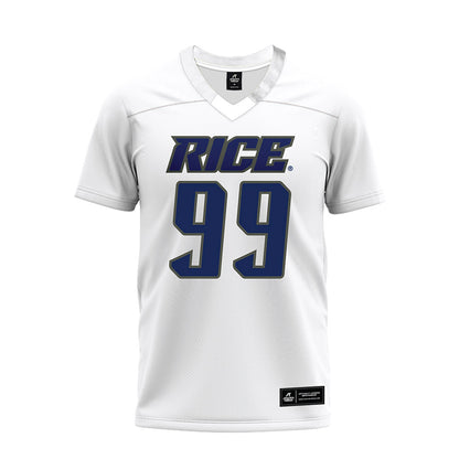 Rice - NCAA Football : Jesus Machado Jr. - Premium Football Jersey-0