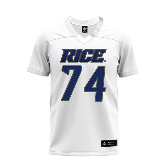 Rice - NCAA Football : Clay Mitchell - Premium Football Jersey-0
