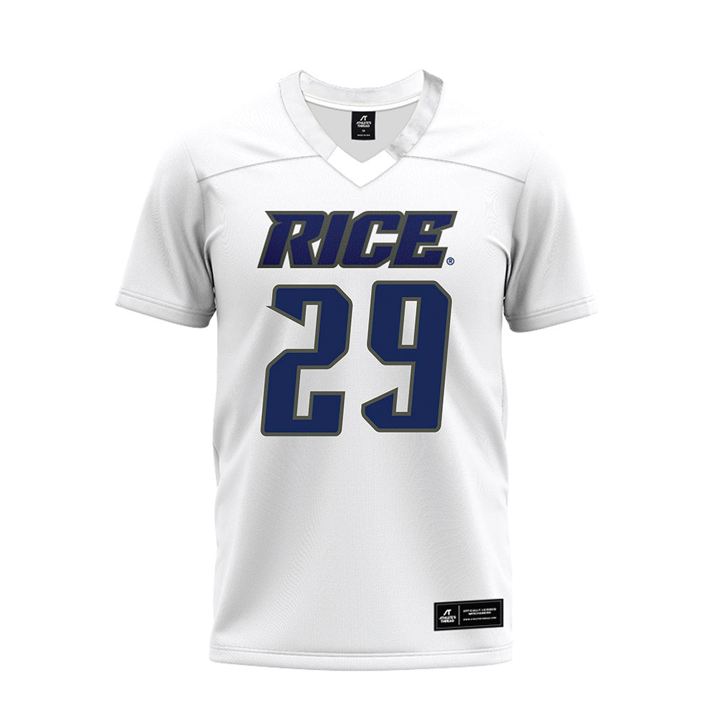 Rice - NCAA Football : Daveon Hook - Premium Football Jersey-0