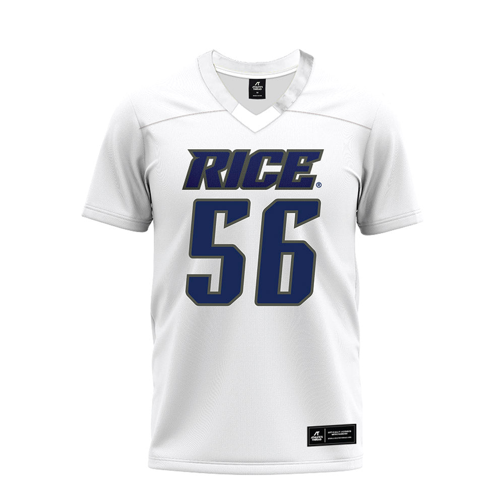 Rice - NCAA Football : Seth Clarke - Premium Football Jersey-0