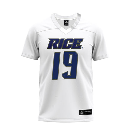 Rice - NCAA Football : Jordan Clark - Premium Football Jersey-0