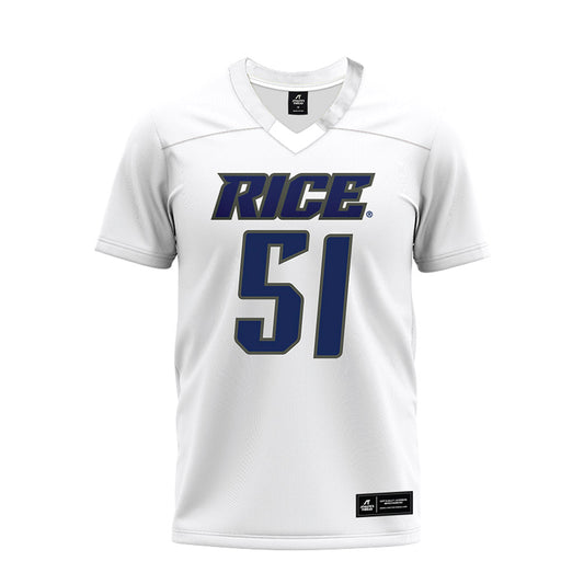 Rice - NCAA Football : Phoenix Derichsweiler - Premium Football Jersey-0