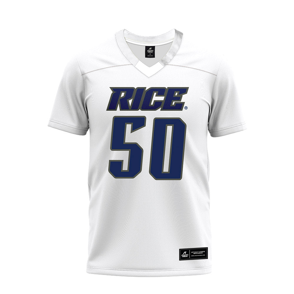 Rice - NCAA Football : Patrick Valent - Premium Football Jersey-0